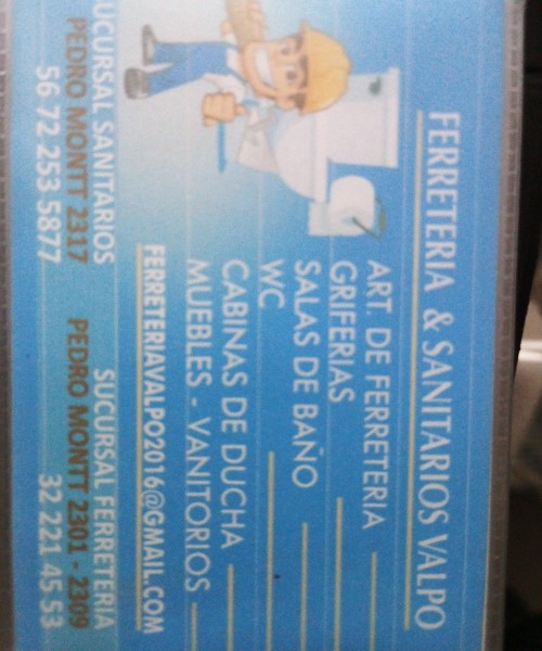 Ferretería y sanitarios