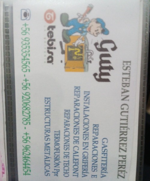Gasfiteria en general